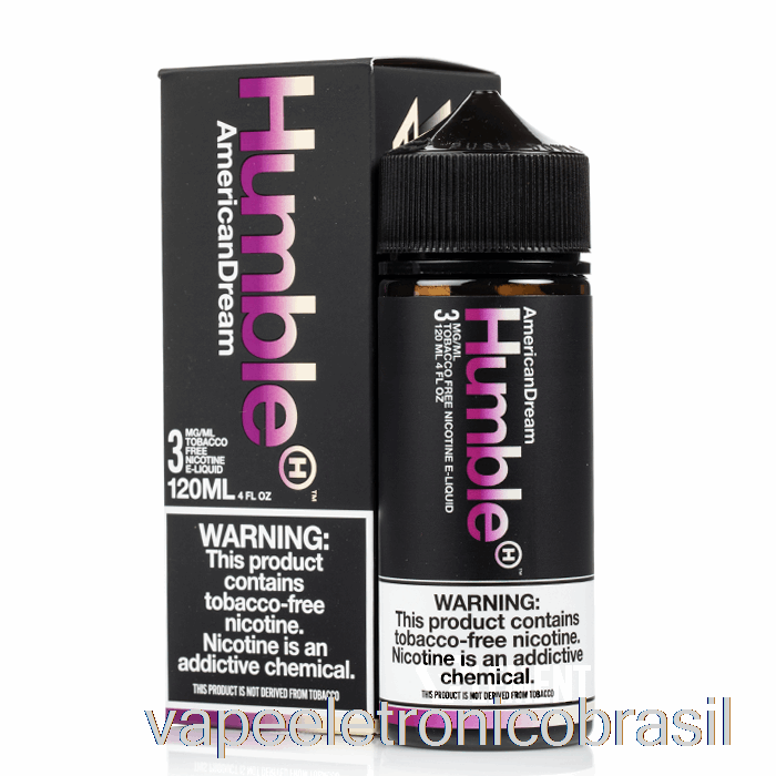 Vape Vaporesso Sonho Americano - Humilde Suco Co. - 120ml 3mg